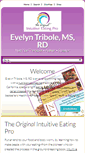 Mobile Screenshot of evelyntribole.com